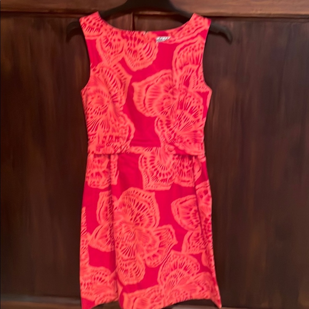 Red Flower Dress